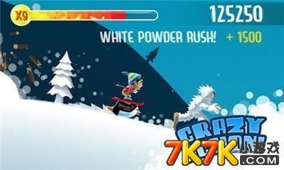 《滑雪大冒险》关卡越难越上瘾，你敢来试试吗？