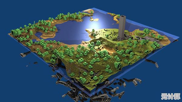 谁说生存创造不能兼得？Minecraft 1.12》超大地图与专属市场岂容错过？