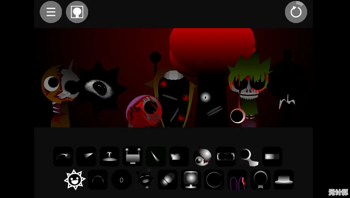 想体验暗黑与节奏的完美融合？快来挑战《节奏盒子Sprunki地狱模式》