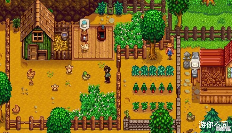 星露谷物语1.6汉化版的种田生活，你确定不来体验一下吗？