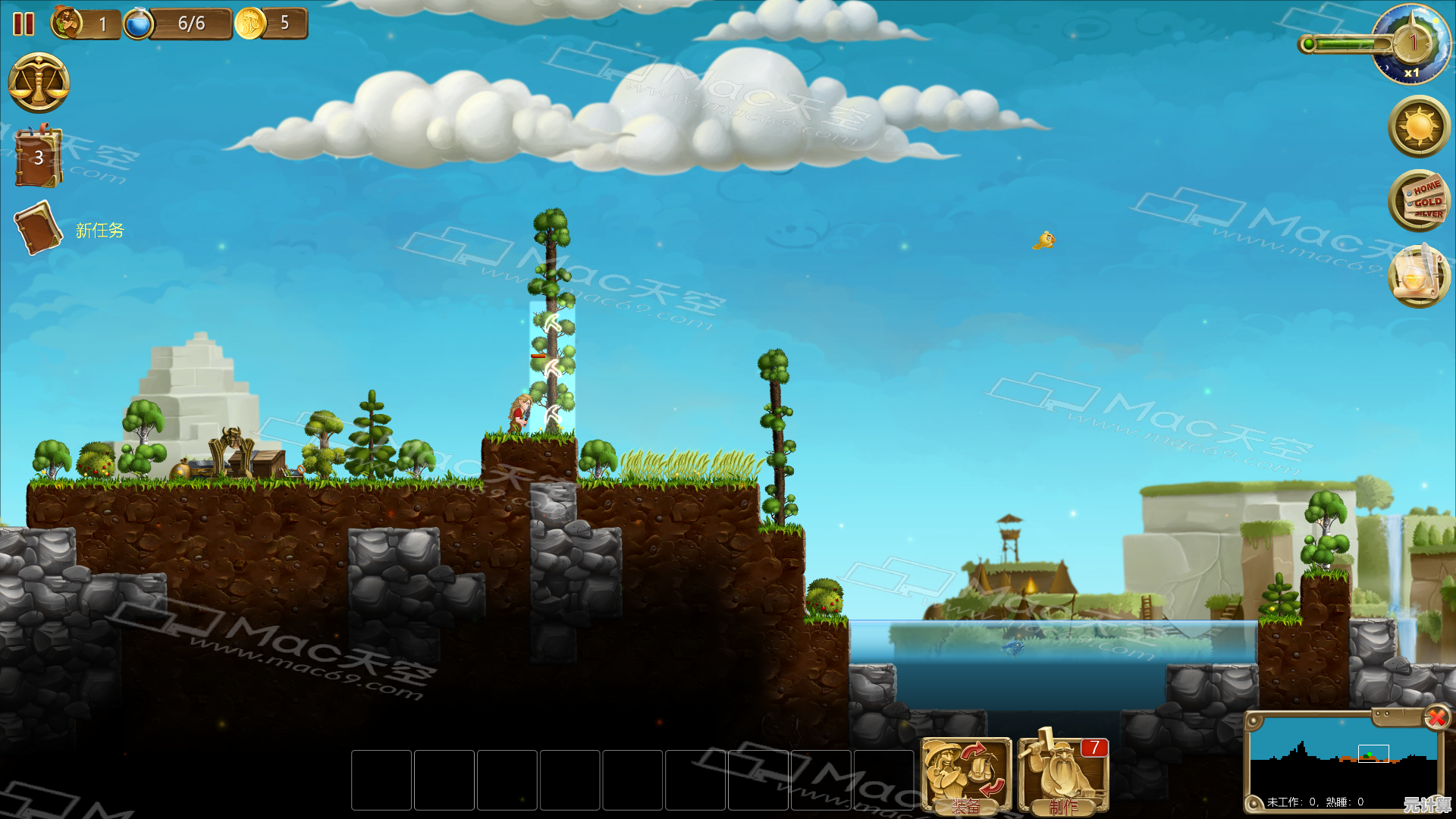 还在寻找能战斗、建造与合成的沙盒游戏？打造世界中文版》七大世界等你征服！