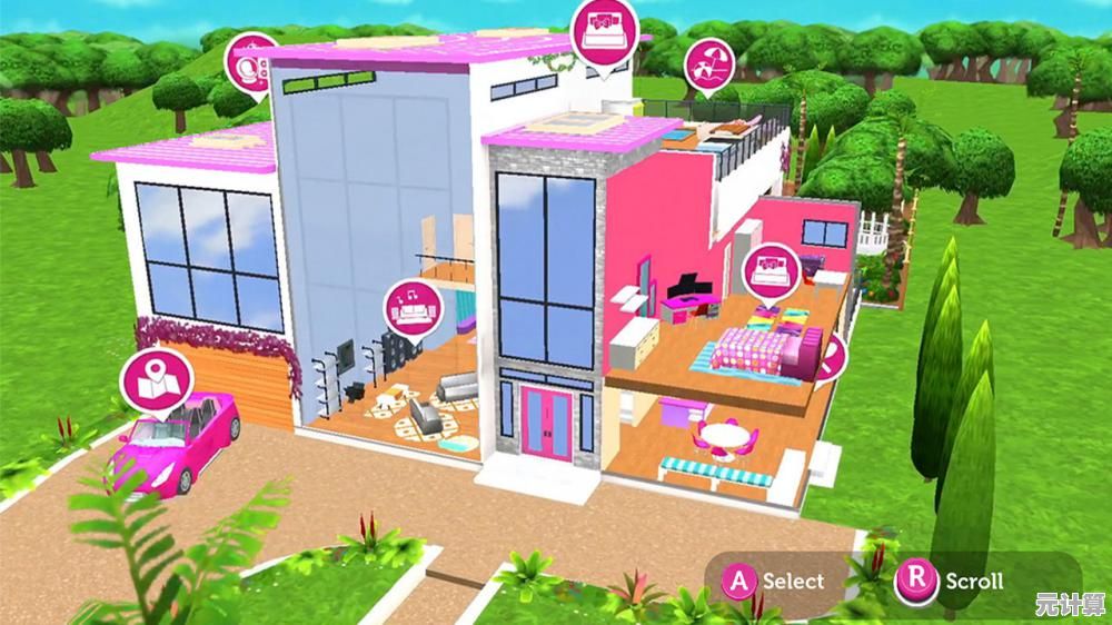 还在寻找休闲模拟游戏？芭比梦幻屋历险记旧版》让你打造专属时尚家园，你还没玩过？