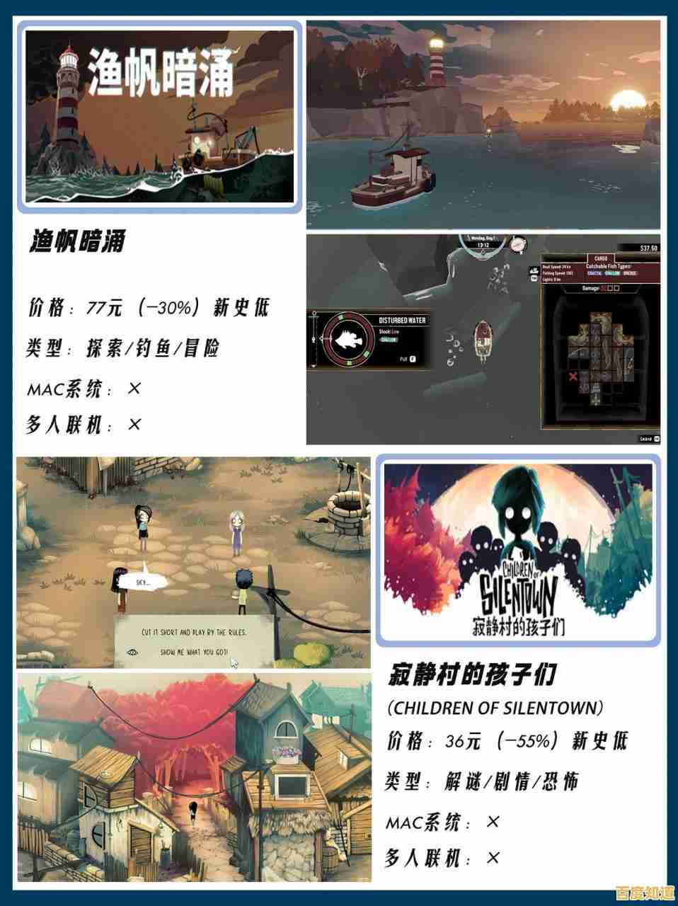 厌倦了千篇一律的冒险？渔帆暗涌》的诡异海域故事能否让你心跳加速？