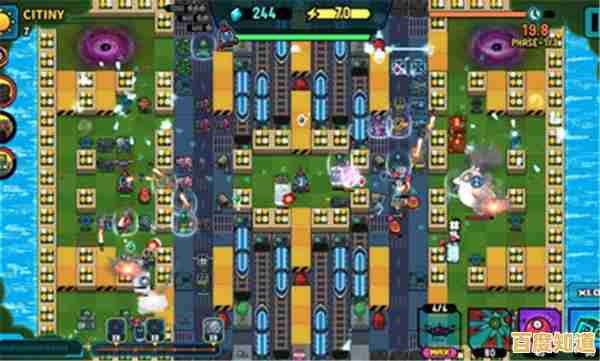 谁说塔防游戏不能炫酷？空间炮塔防御》的画面和UI设计你打几分？